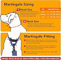 Vista 4 de If It Barks - Collar Martingala reflectante de 1.5 pulgadas con hebilla a presión rápida para perros - Ajustable - Fabricado en Estados Unidos