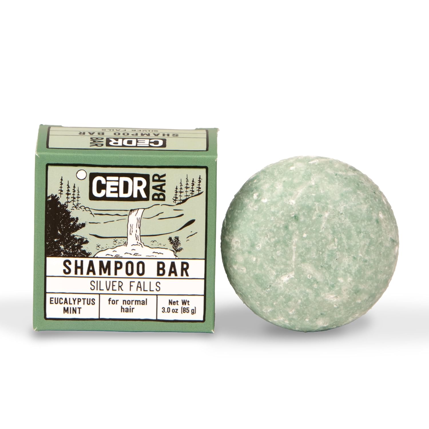 Kitsch Clarifying Tea Tree & Mint Shampoo Bar - Tea Tree Shampoo for Build-Up Removal - Hair Shampoo for Women and Men for Scalp & Oil Control - Vegan Hair Care - Made in USA, 3.2 oz