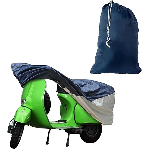 Detailer’s Preference Polyester Scooter Cover, Heavy-Duty Weather Protection, Scratch-Free Design, Compact Storage Bag, Fits Scooters Up to 60 Inches