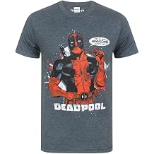 Deadpool Marvel T-Shirt Men Short Sleeve Character Costume Top