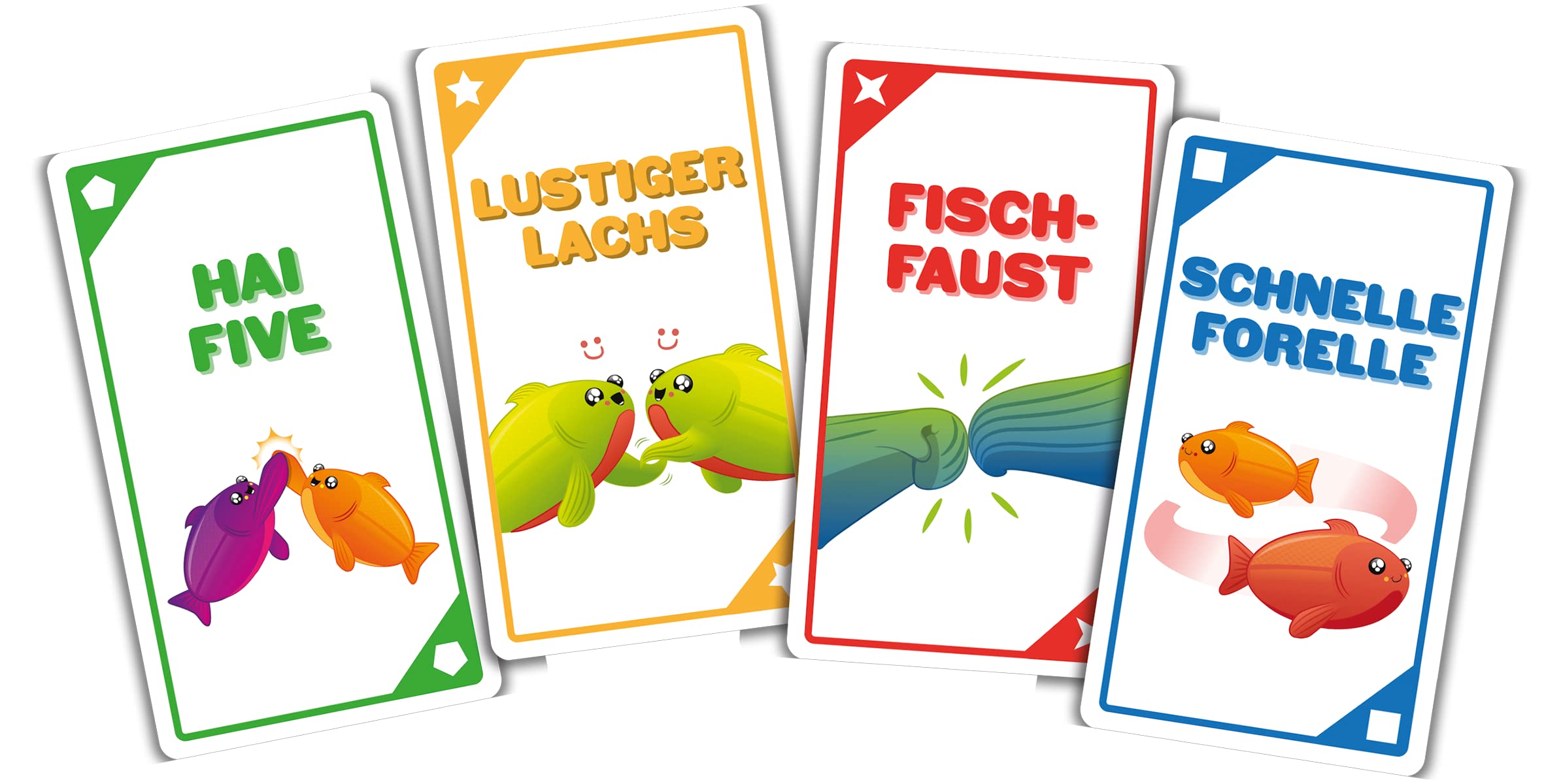 Asmodee Exploding Kittens, Happy Salmon, Party Game, 3-8 Players, from 6+ Years, 90 Seconds, German, Multicoloured, Colourful - Image 4