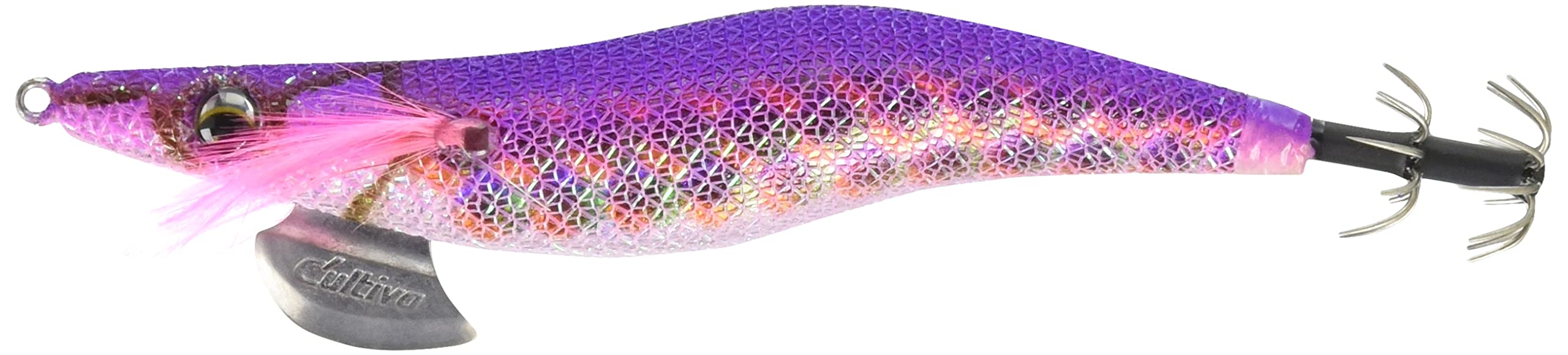 Owner #37 No. 31882 Egi ED Draw4 No. 3.5 0.7 oz (19 g) Purple/Check Marble