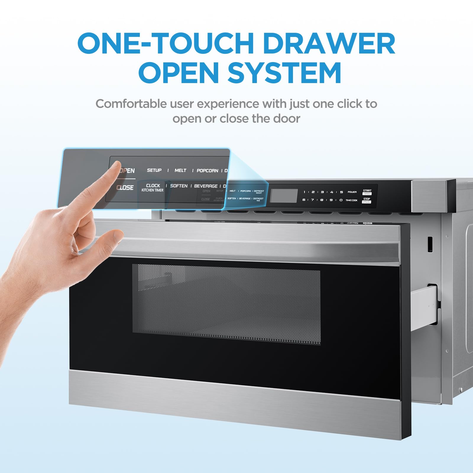 M Iです₊⁎⁺˳✧༚ Amazon.com: Midea MM12S2ASZ Microwave Oven, 1.2 cu.ft Drawer