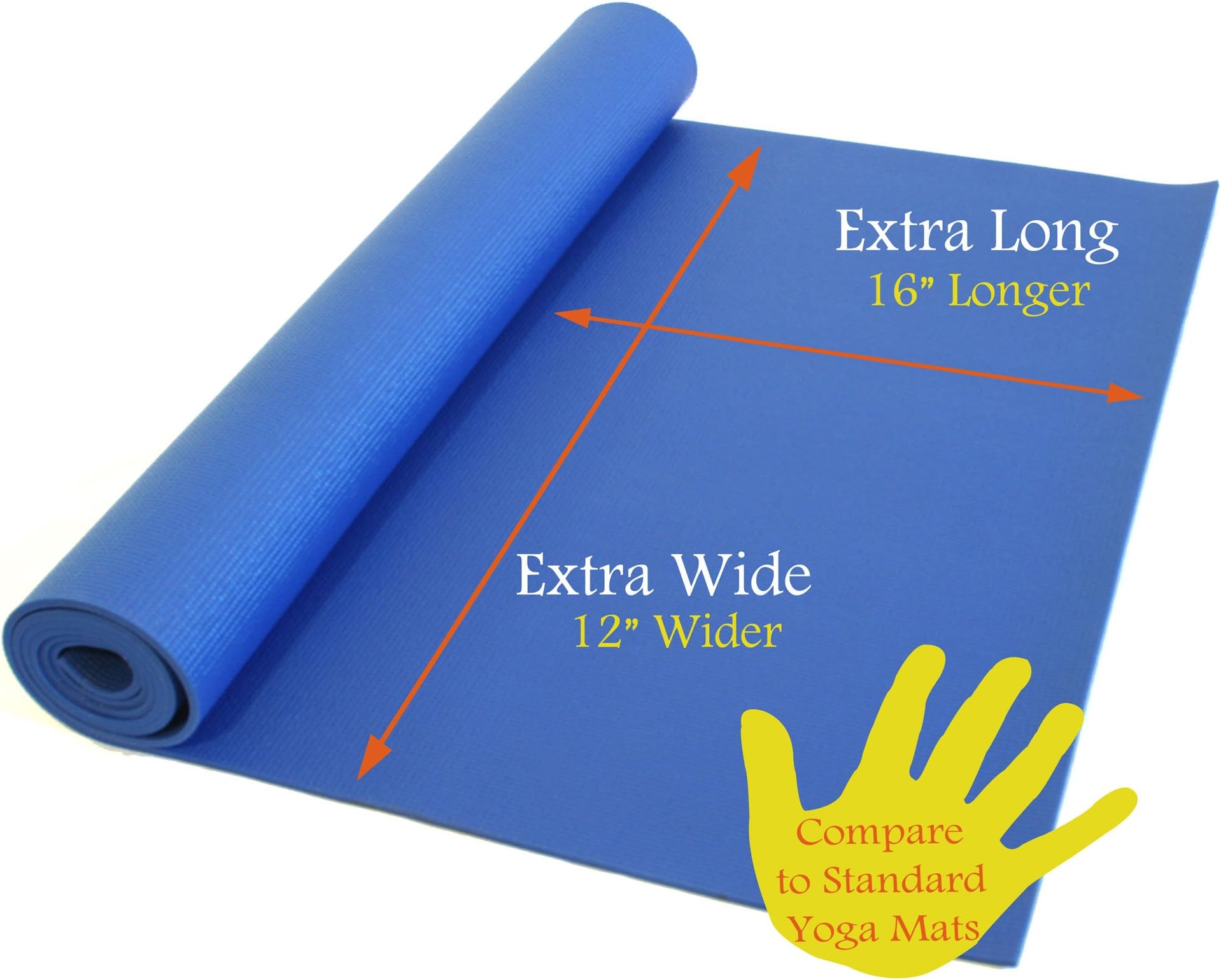 Extra Wide, Long & Thick Yoga Mat