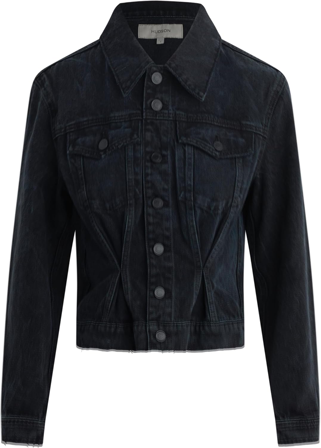 HUDSON womens Cinched Waist Denim Jacket - Image 7