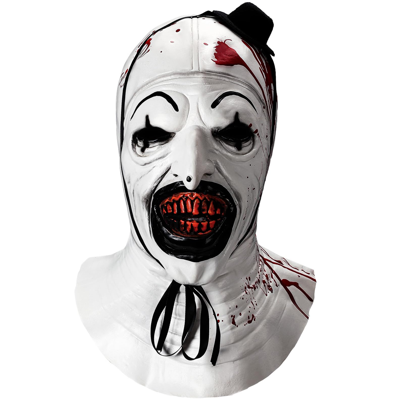 Adult Terrifier Art the Clown Mask Scary the Killer Clown Joker Mask Halloween Cosplay Full Head Costume Props