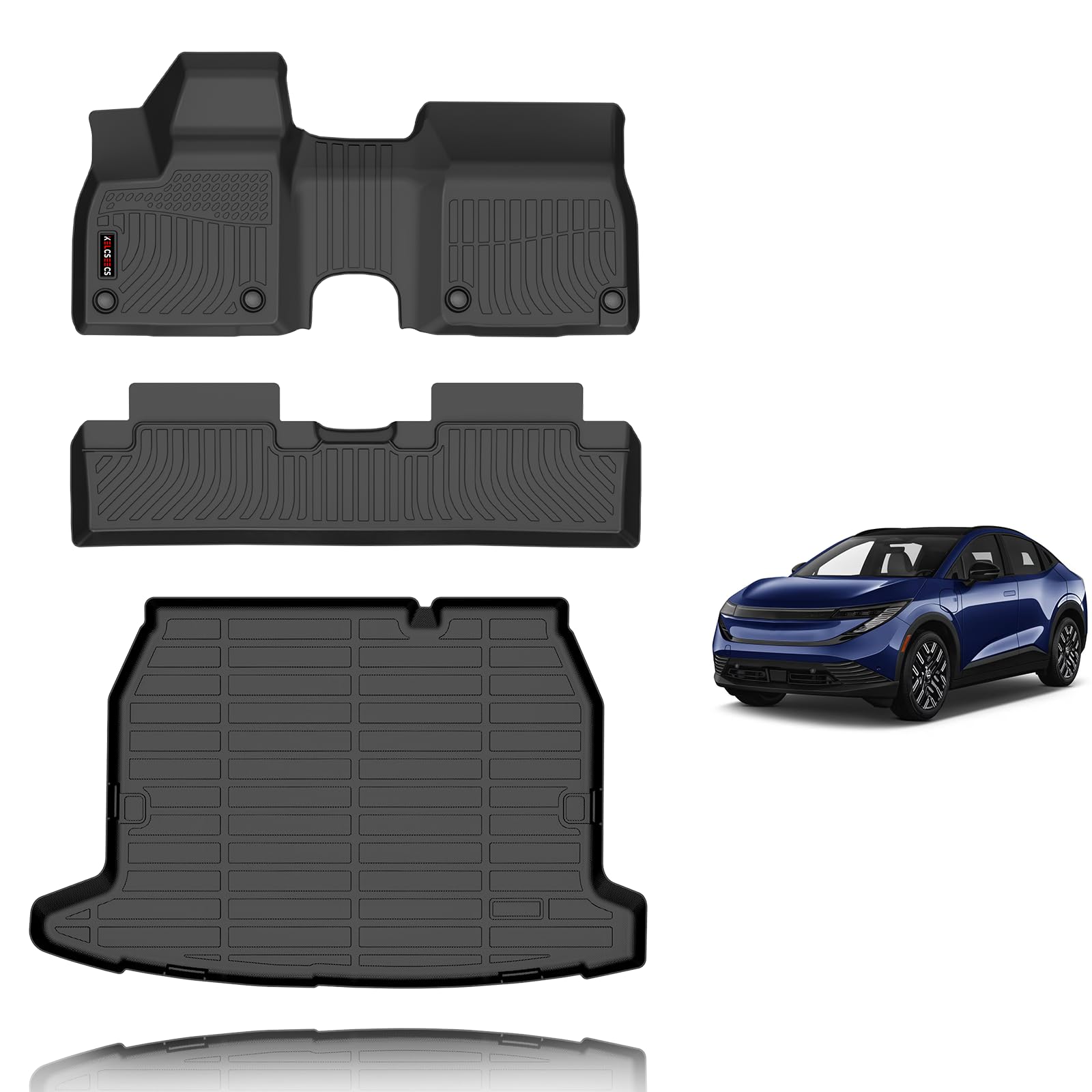 Amazon.com: KELCSEECS Floor Mats for Nissan Leaf 2026 S Plus/SV