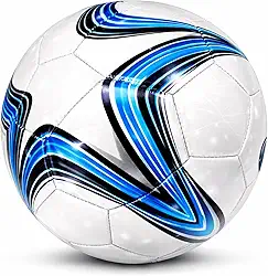 Bola de Futebol Infantil e Adulto Nº 5 em PVC para Campo, Society e Quadra - Cor Sortida