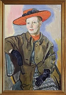 Alice Neel Classique Encadré Giclée Impression sur Toile-De célèbres Tableaux Beaux Arts Affiche-La Reproduction Décoration Murale Prêt à accrocher(Mary Shoemaker) #JK