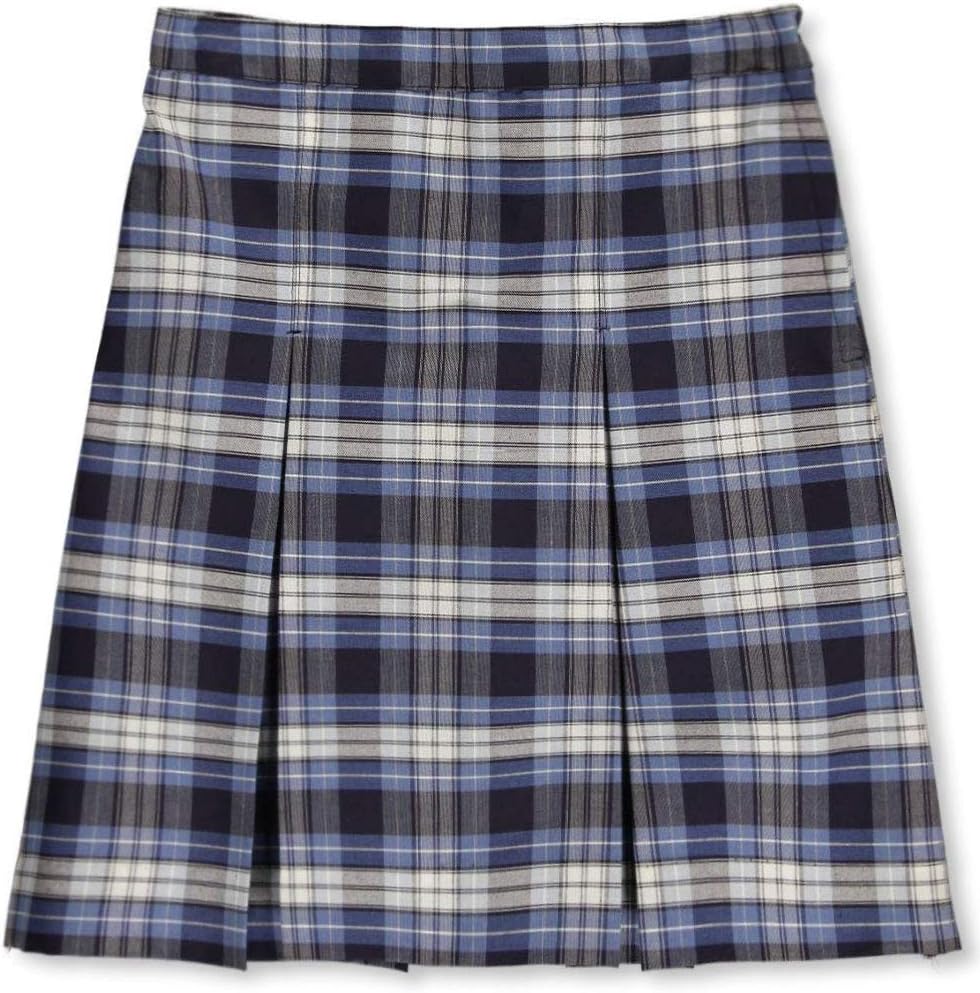 Cookie's Girls' 134 Box Pleated Skirt - Blue/White *Plaid #76*, 7