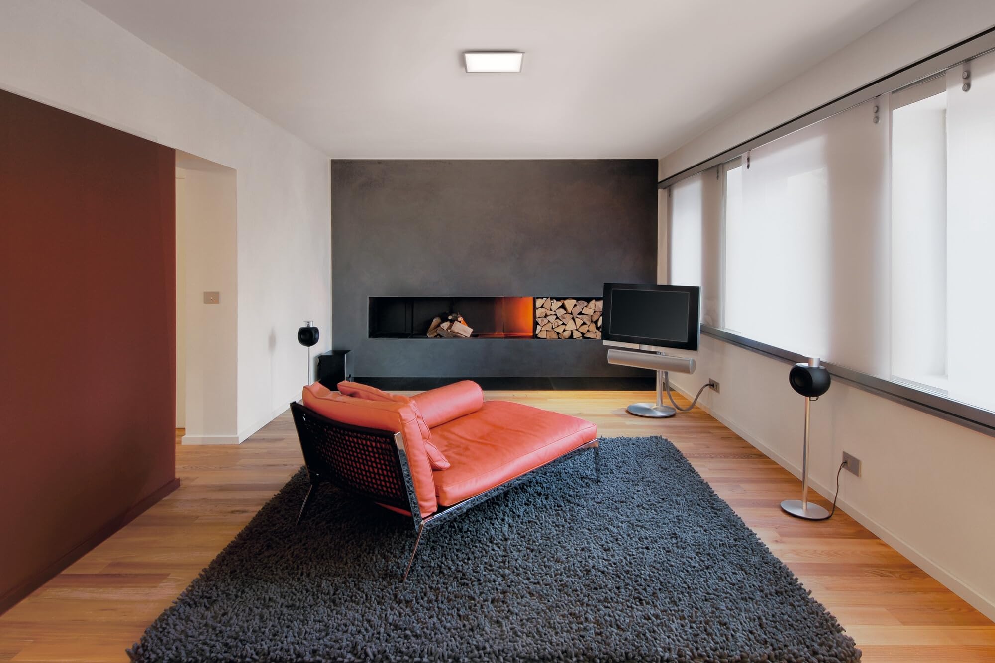 OSRAM SMART+ Matter PLANON PLUS PANEL LED ZMIENNA BIEL, 300x300mm, 20W, 1500lm, 3000-6500K, Matter WLAN | SMART+ MATTER Planon Plus Tunable White, oświetlenie wewnętrzne ścienne, biały, 25000 h, opakowanie 1 szt