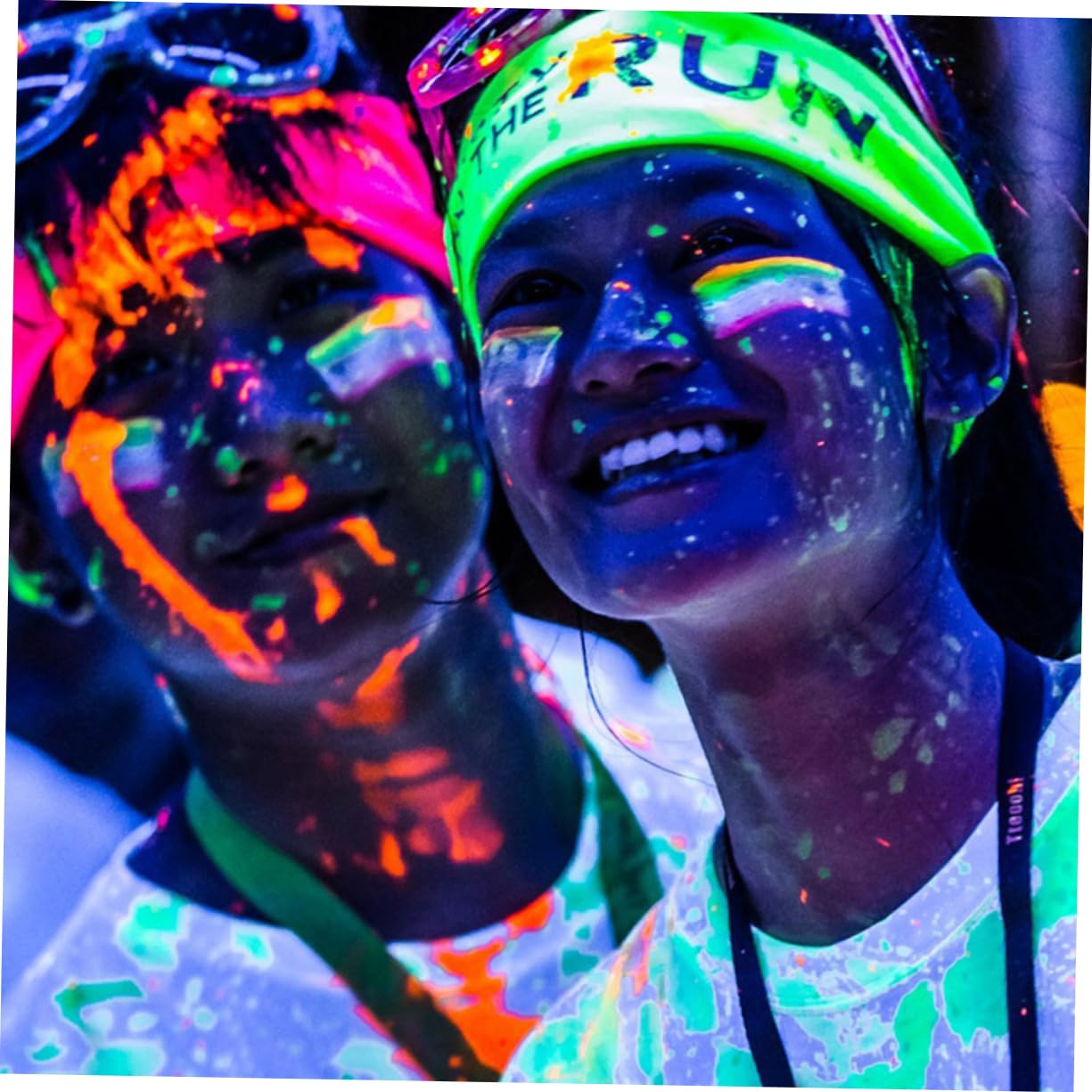 OHPHCALL 8pcs Luminous Powder Fluoeascent Powder Luminous Sand