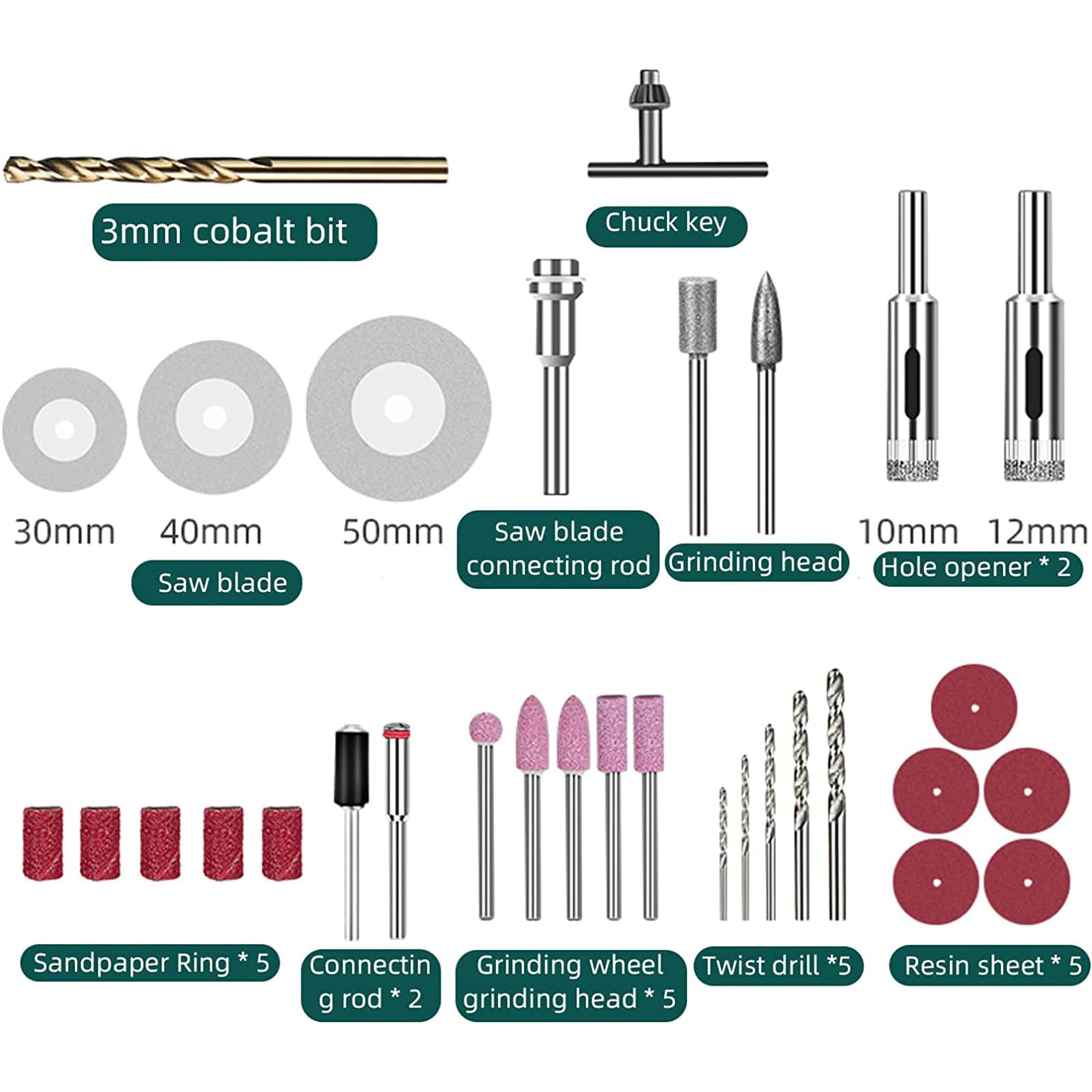 JOSBY Coupe-Bouteille en Verre électrique, Machine de découpe de Bouteilles multifonctionnelle, kit d'outils rotatifs Polyvalents, perçage, ponçage, Polissage, pour Couper des Bouteilles de vin