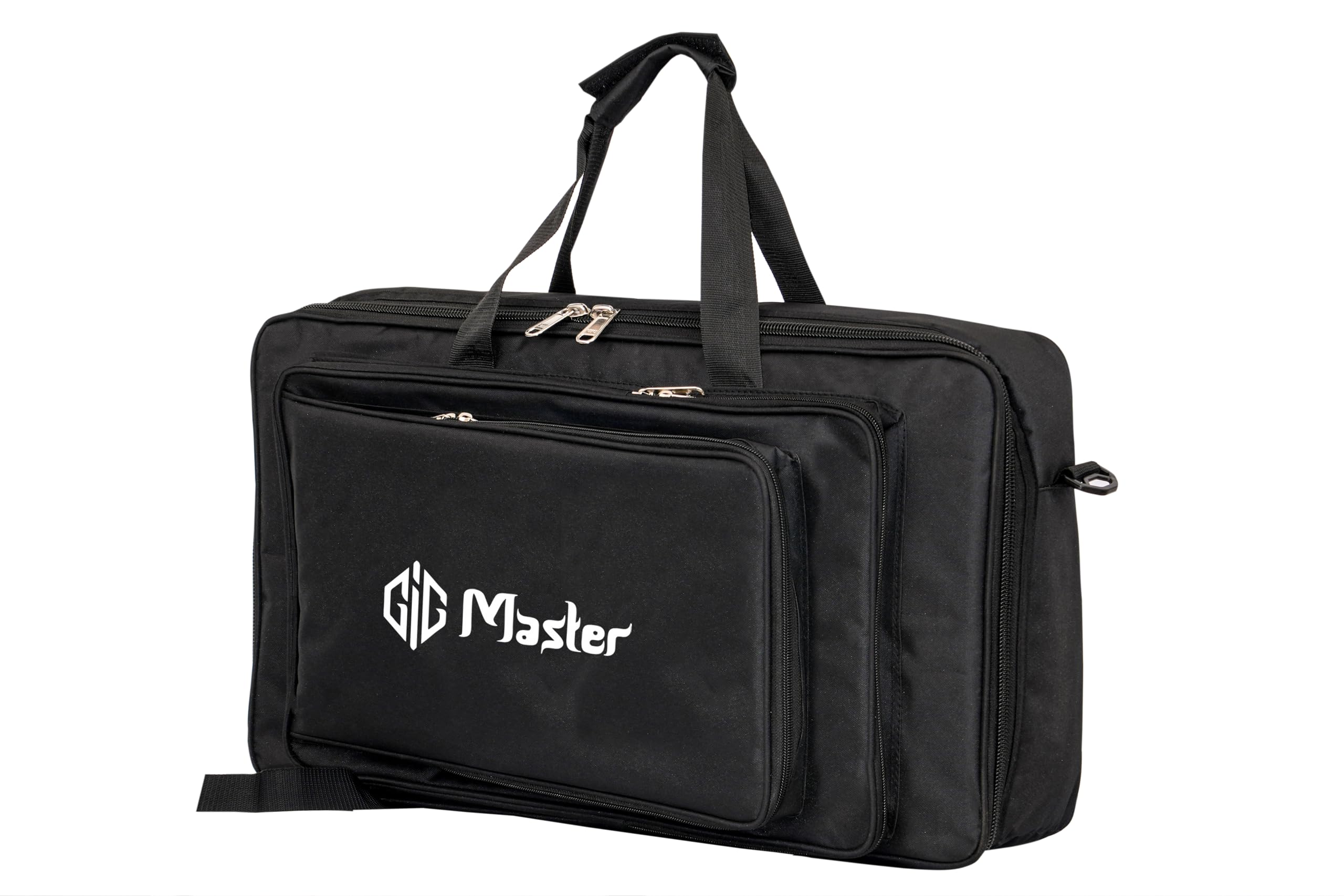 GIG Master Heavy Padded Octapad Cover for Roland SPD-20, SPD-20X, SPD-20 PRO, SPD-8, SPD-11, Heavy Duty Light Weight Gig Bag with Safety Velcro & Front Pocket(Black)
