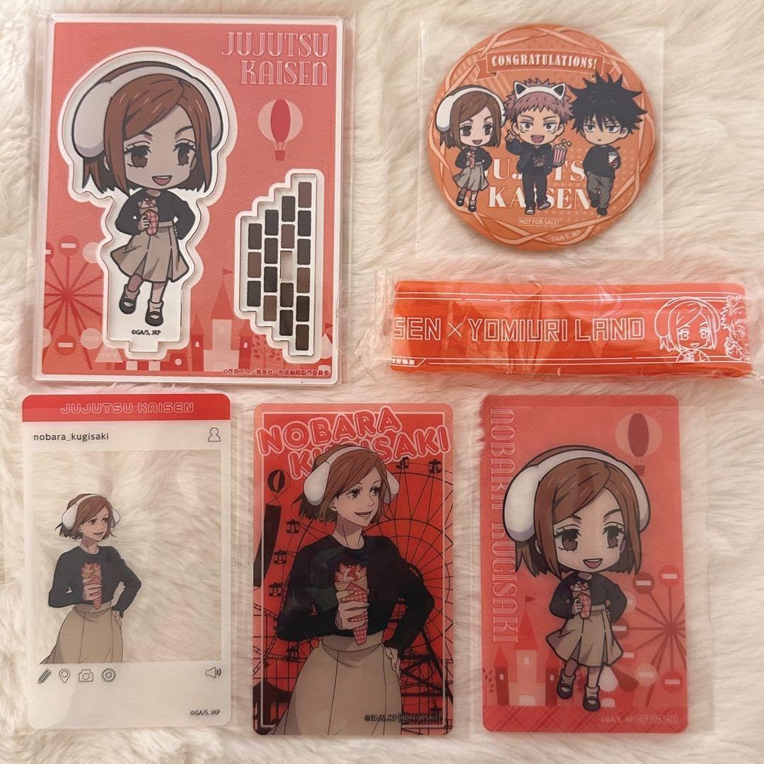 呪術廻戦　釘崎野薔薇　缶バッジ　よみうりランド 呪術廻戦』バースデイ缶バッジ 釘崎野薔薇 BD3: アクセサリー