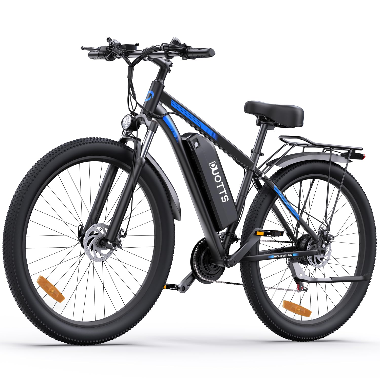 C2-9L Bicicleta eléctrica para Adultos, 29 Pulgadas y Bicicleta de montaña con batería extraíble de 48 V, 15 Ah y 250 W, Motor Profesional de 21 velocidades