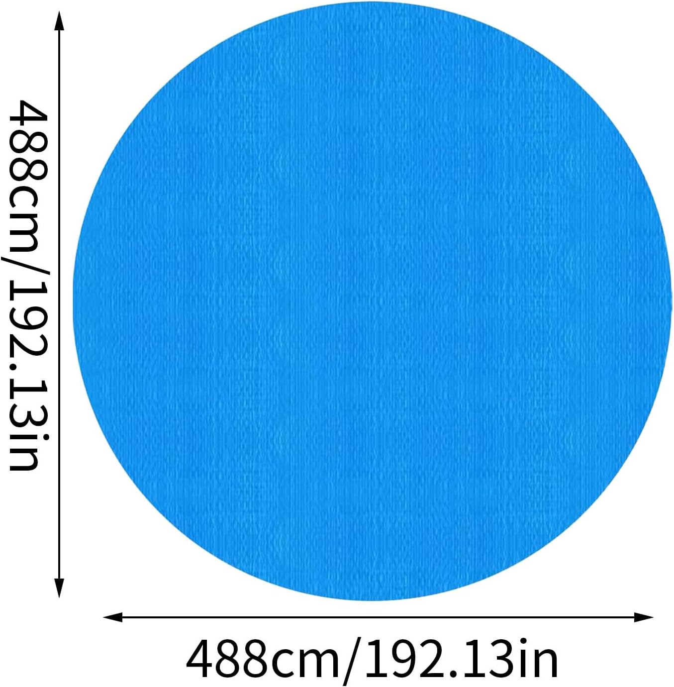 Round Pool Ground Mat, Pool Liner Pad for Ground Round Pool, Thicker Swimming Pool Ground Cloth for Puncture Protection, Tarp for Under Pool Padding