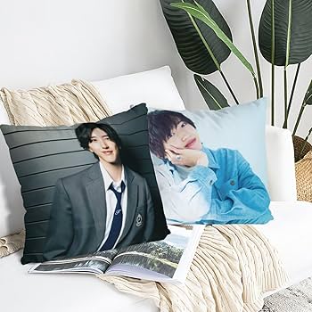 Amazon.co.jp: なにわ.男子 道枝駿佑 クッションカバー 2枚