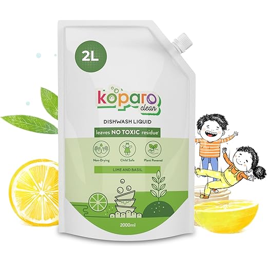 Koparo Dishwash 2L Lime/Basil Eco-Friendly