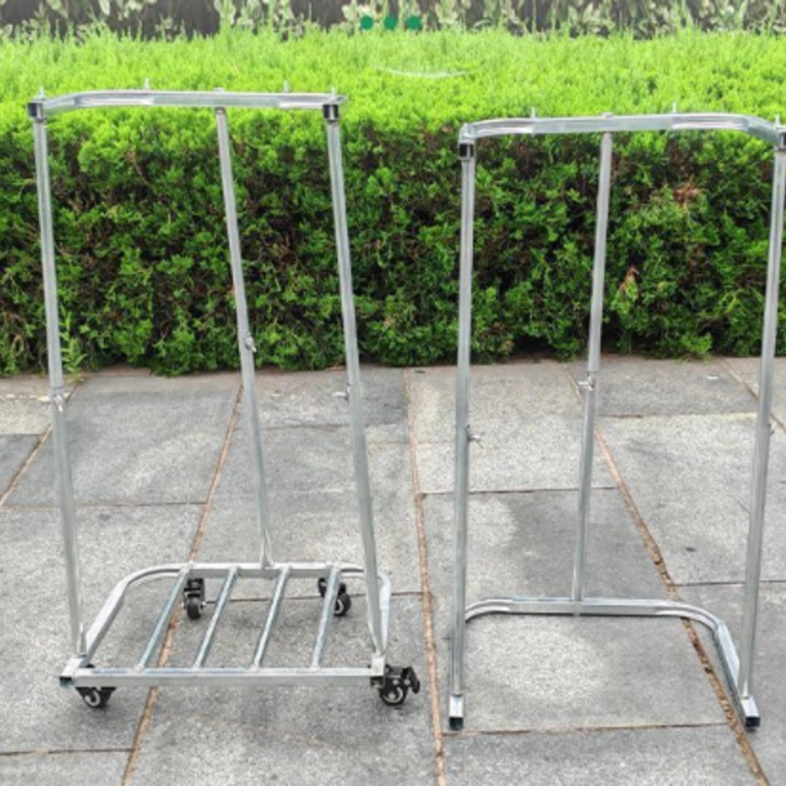 Stabil Sackhalter mit Metallrahmen | Freihändiges Befüllen, Sackabfüllständer, für Lager