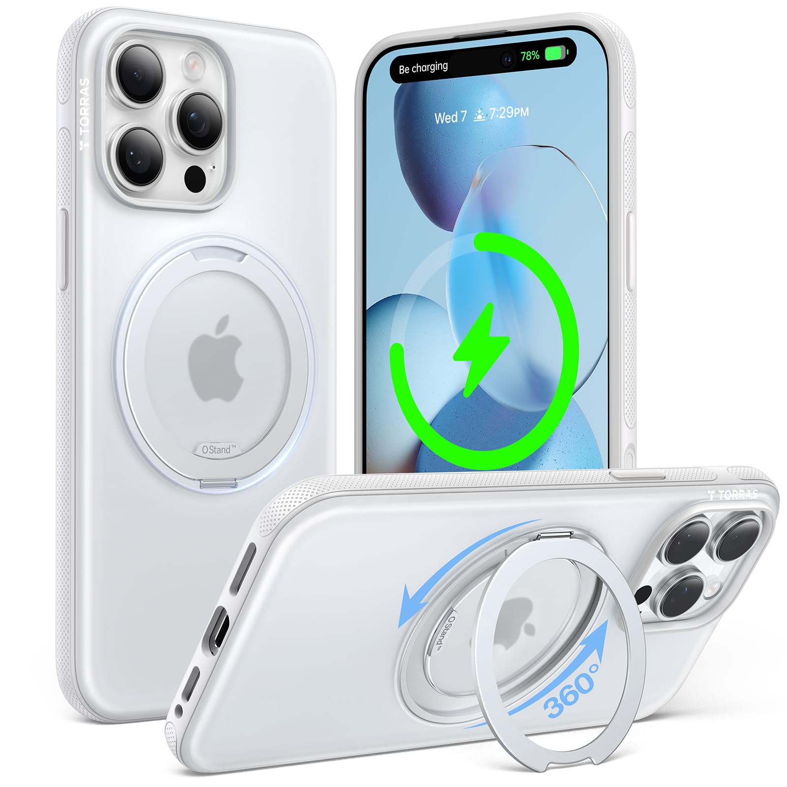 iPhone 3台 Amazon.com: TORRAS O3 Fitness for iPhone 15 Pro Case Magnetic