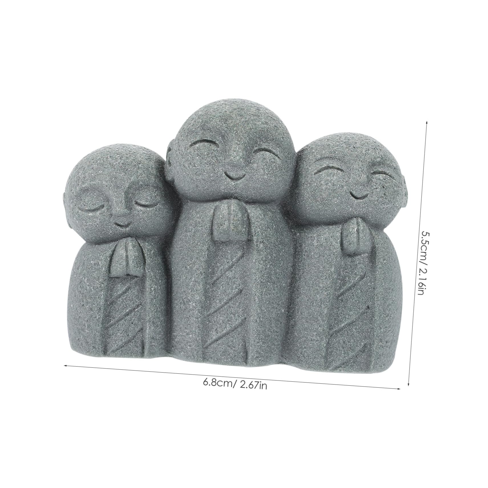 Cabilock 4 Estatuas De Buda Subacuáticas Accesorios para Peceras Esculturas De Buda para Decoración del Hogar Y Acuario.