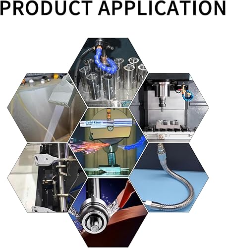 Miniatura 5 de Aopin Boquilla circular de acero inoxidable Rosca macho Boquilla de gas BSPT de 14 ", cuchillo de aire, boquilla de soplado de polvo de 8 agujeros,