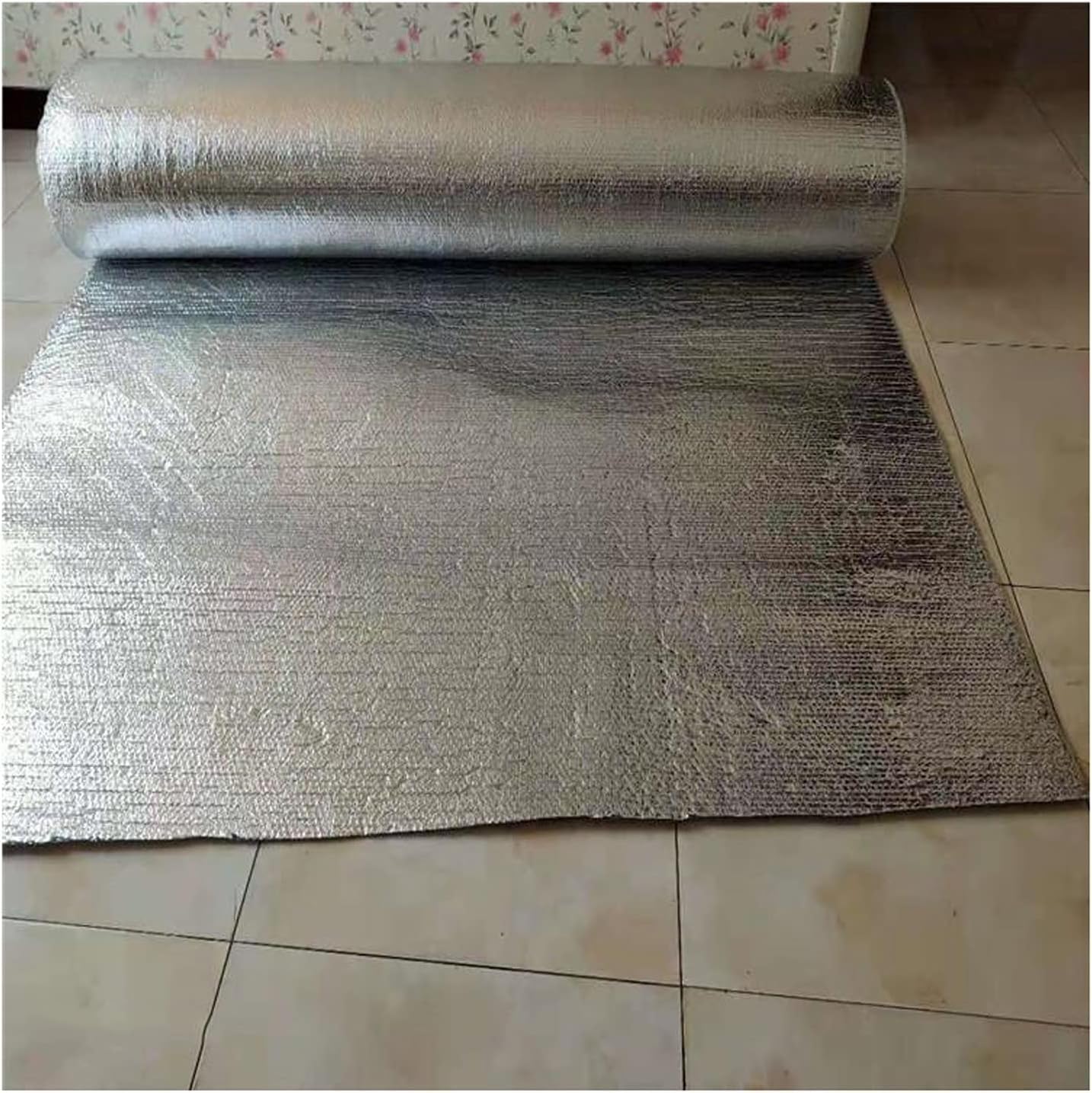 Insulation Foil Double Bubble Insulation Film for Attics, Floors, Walls, Caravans, Boat Sheds Insulation Packs(10m)