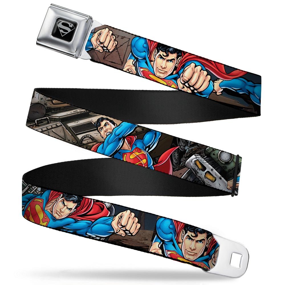 Cinturón de seguridad para niños Superman Wjl025 de Buckle-Down 4