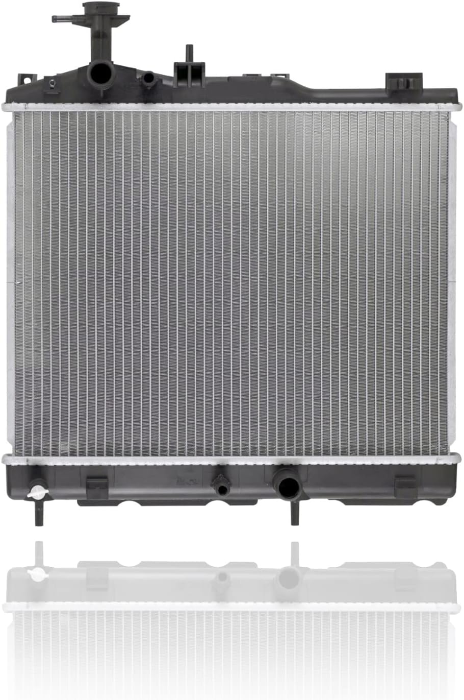 Radiator - Pacific Best Inc. Fit/For 13469 14-22 Mitsubishi Mirage, Mirage G4 1.2L L3 Automatic - Plastic Tank Aluminum Core