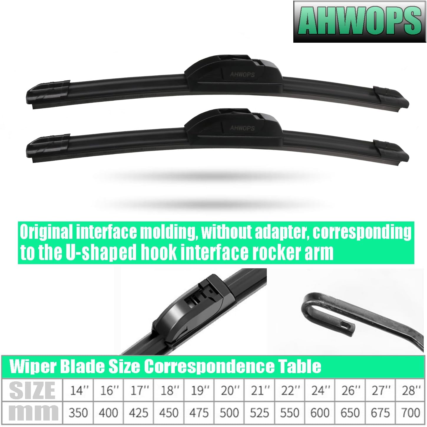 3 Wiper Front and Rear Wiper Blades for Ford Explorer 2006-2010,GMC Jimmy 1995-2005, OE Original Style (20″/20″ Front/13″ Rear) For My Car