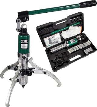Hydraulic Gear Puller, 15 Ton Max. Capacity Hydraulic Puller, 2 or 3 Jaws Bearing Hub Separator, 3.9"- 11.8" Hydraulic Puller Separator Tool for Pulling Hubs 12 inch JAW
