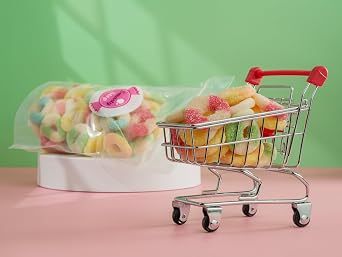 Smarty Stop Mini Sour Gummy Rings Candy GummiRoos (1 Pound (Pack of 1), Assorted)