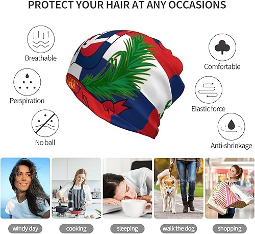 Miniatura 8 de Gorro para correr con forro de casco de calavera  Máxima retención térmica y rendimiento que absorbe la humedad, se adapta debajo de los cascos,