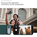 YATWIN Silicone Case for iPhone 17 Air, Soft-Touch, Shockproof, DustProof, Antiskid Phone Cover for Apple iPhone 17 Air - Dark Green gallery image