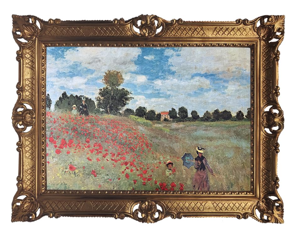 Impression d'art Claude Monet grand format encadré 90x70