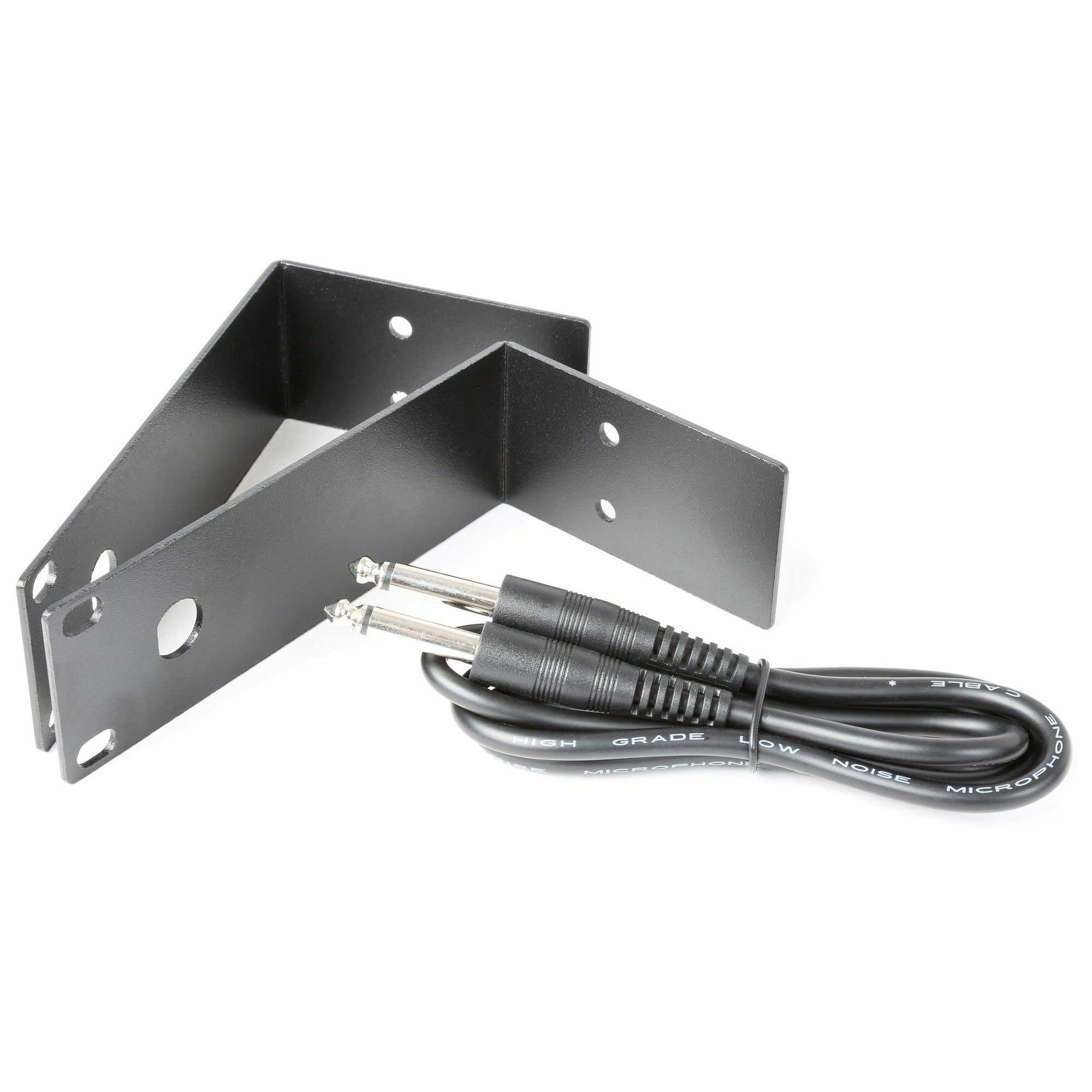 Power Dynamics PD782 - Système Micro sans Fil, UHF 2x 8 Canaux, Affichage LCD, Double Antenne à l'Arrière du Récepteur, Livré avec Valise Pratique et Robuste, Idéal Présentations et Chant