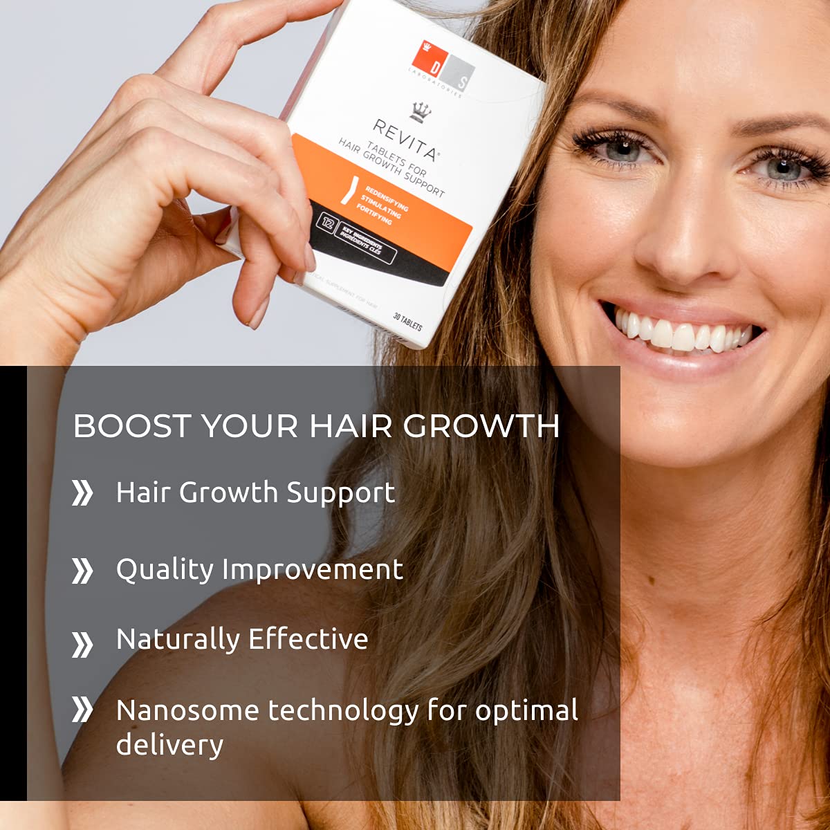 Revita Tablets for Hair Growth and Nails Revitalization (Hair Loss