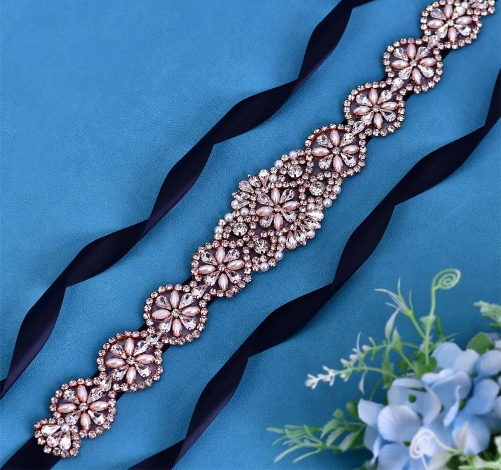 Cinturones de boda para novia, para mujer, diamantes de imitación brillantes, formales, para decoración de vestidos de fiesta