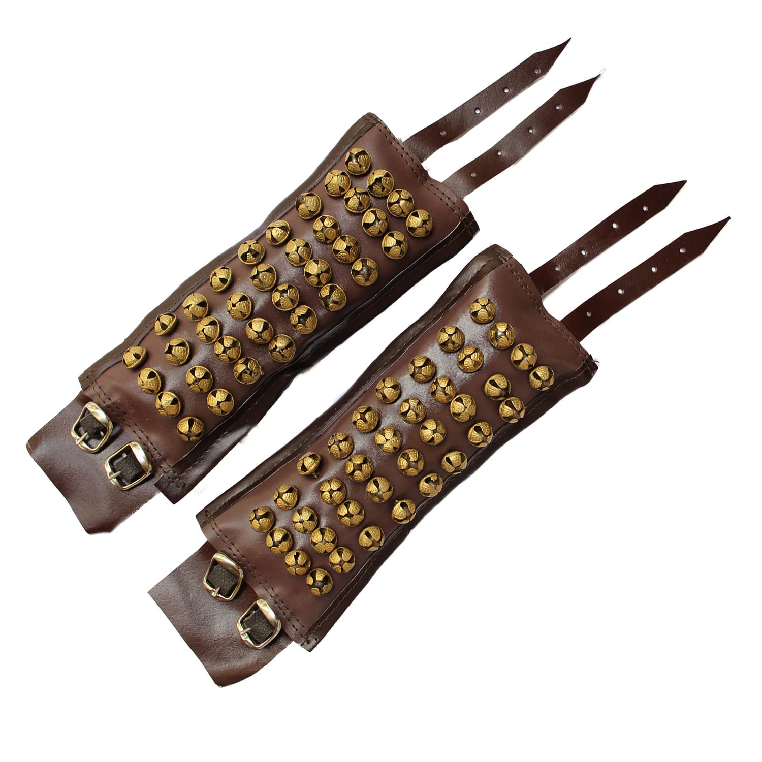 Parampara Products Brown Leather Anklets Bells Ghungroo with Adjustable Strap (4 Line) (B0D6LMKPVZ) Amazon Price History, Amazon Price Tracker