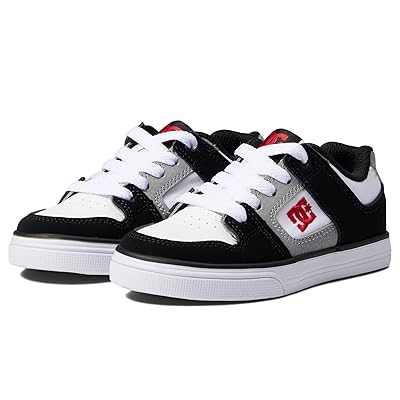 DC Kids Pure Kids Shoes White/Black/Red