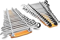 Vista 7 de GEARWRENCH 83121 - Estante reversible para llaves de 2 piezas, 16 ranuras