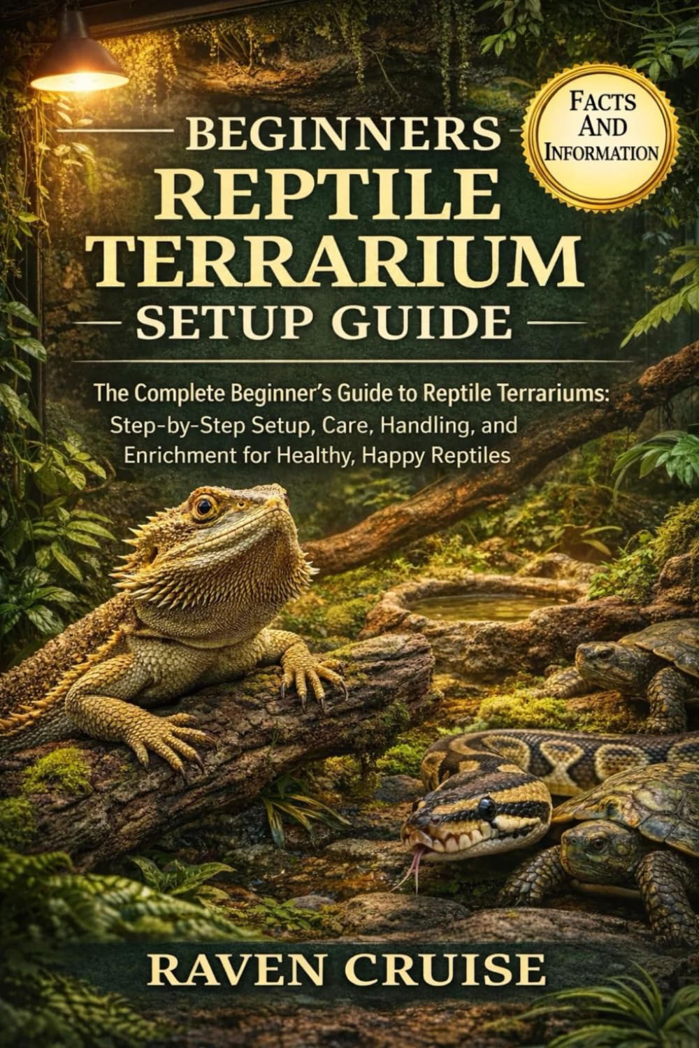 BEGINNERS REPTILE TERRARIUM SETUP GUIDE: The Complete Beginner’s Guide to Reptile Terrariums: Step-by-Step Setup, Care, Handling, and Enrichment for Healthy, Happy Reptiles.