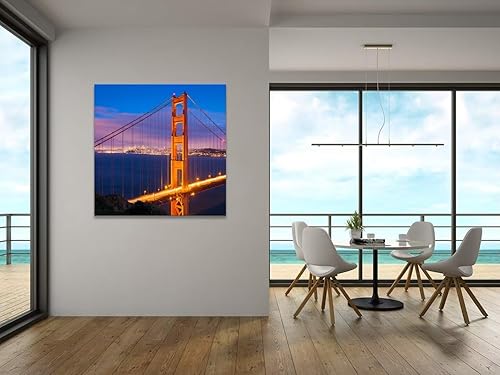 Miniatura 4 de Arte de pared de puente de la torre norte del puente Golden Gate para oficina, sala de estar, dormitorio, decoración del hogar, puente de puerta