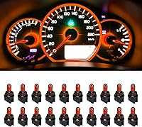 Vista 9 de 20 piezas T5 17 57 86 Kits de bombillas de halogénuro para panel de instrumentos, luz de tablero de 12V para interior de automóvil, bombilla