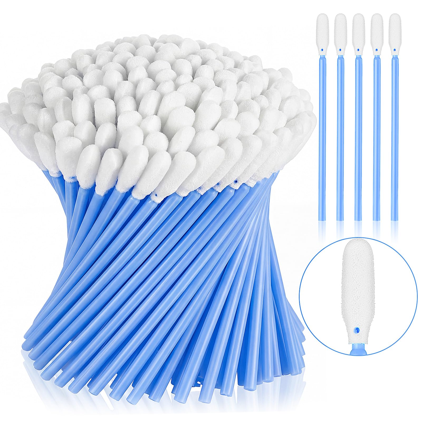 Zhengmy 500 Pcs Foam Swabs for Printer Head Camera Lens 3.66 Inch,Pink — Amazon image 10