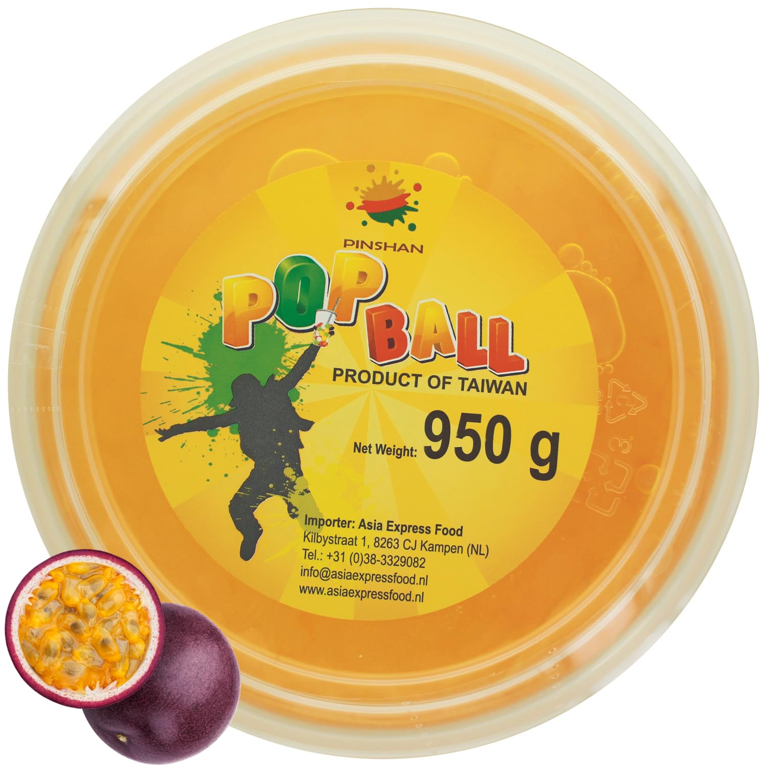 Popping Boba Fruta de la Pasión 950 GR