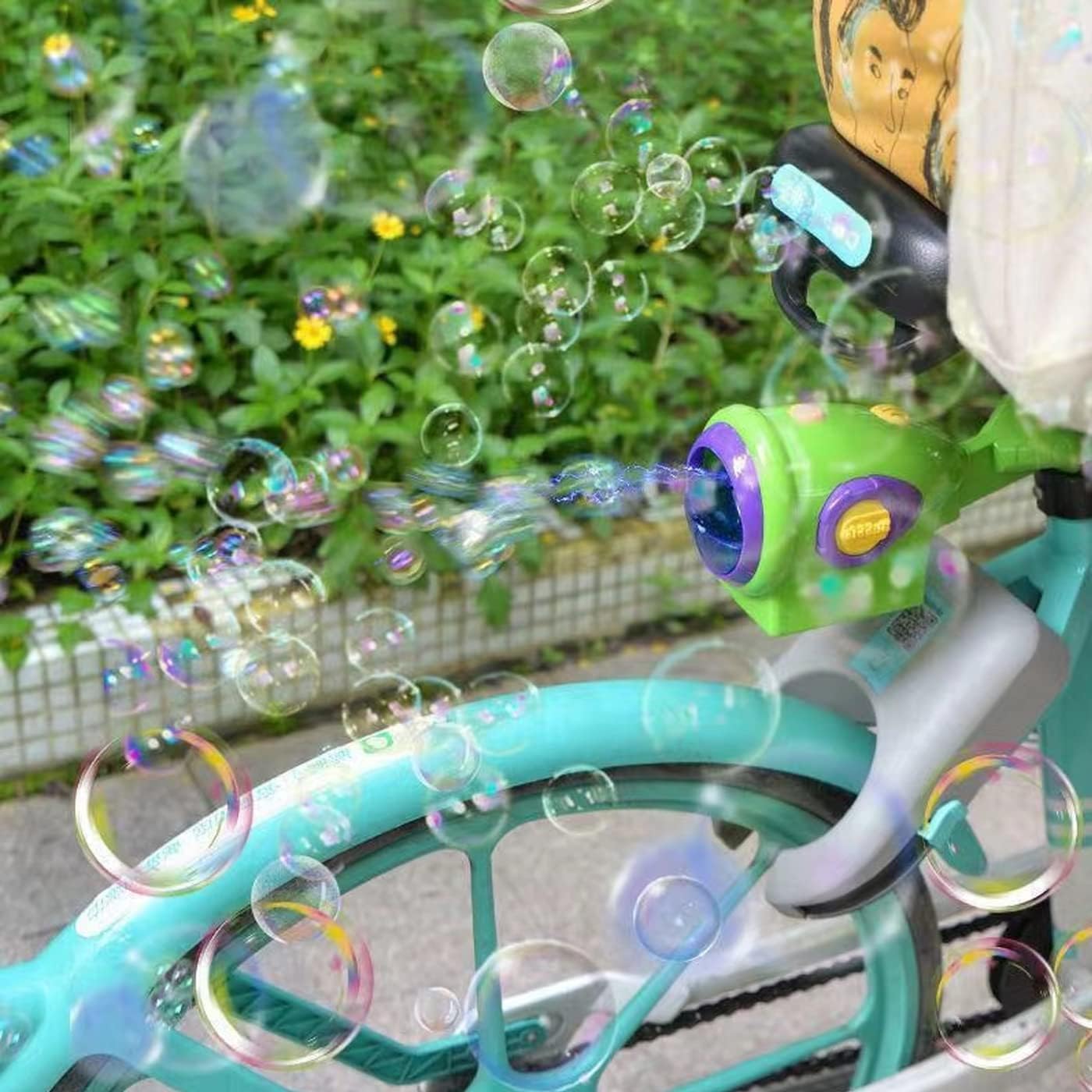Bubble Machine for Bike, Bubble Maker Toy Bubble Blower for Kids