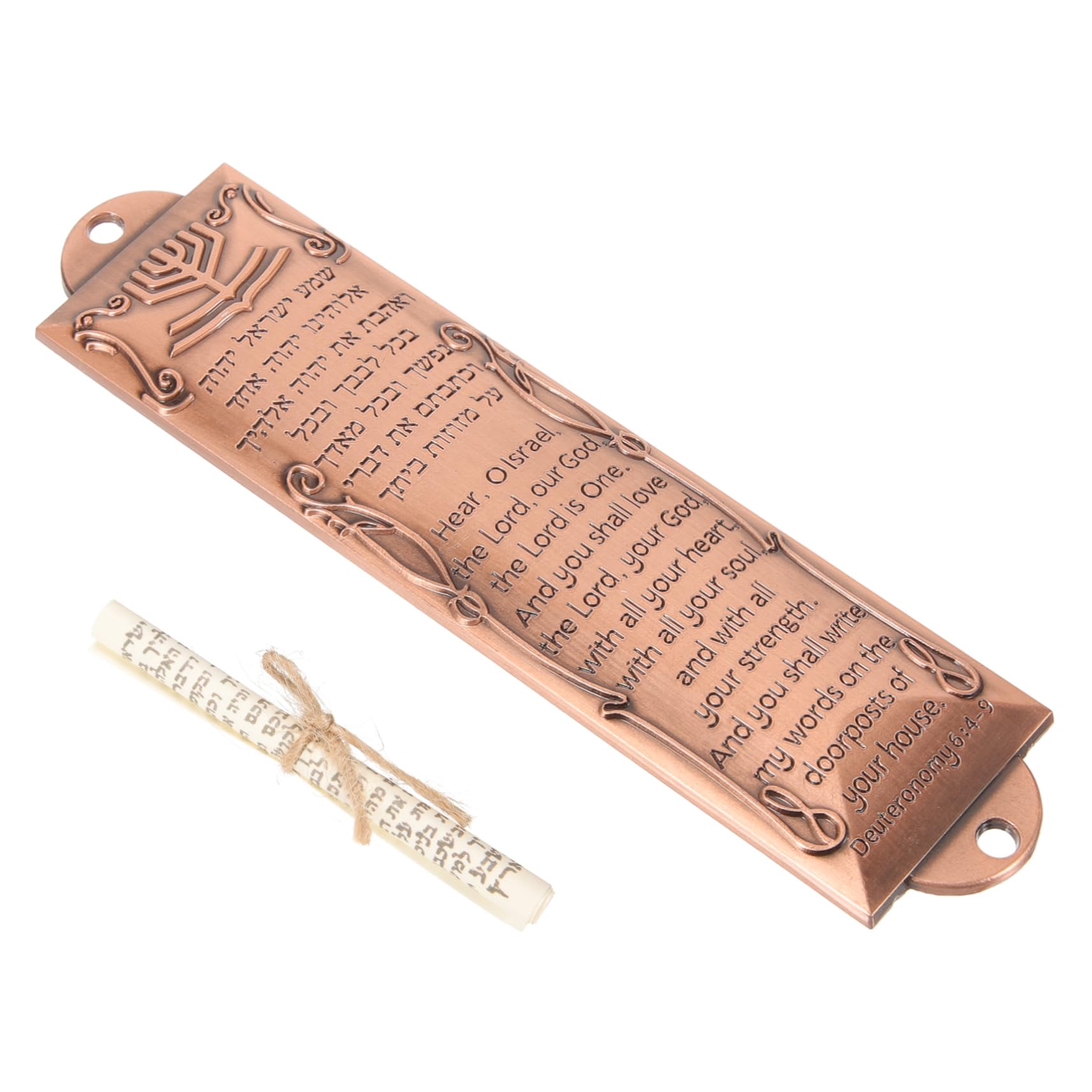 Mezuzah Decorativa Per Porta - 40 Pezzi Simbolo Ebraico Per Benedizione Casa - Foto 2