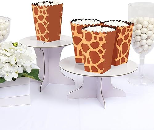 Miniatura 8 de Big Dot of Happiness Caja de palomitas de maíz con estampado de vaca - Juego de 12 unidades